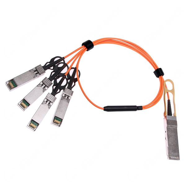 Generic QSFP-4SFP-AOC50CM Compatible 40G AOC QSFP+ to 4xSFP+ Active 50CM (1.6ft) 850nm Active Optical Cables